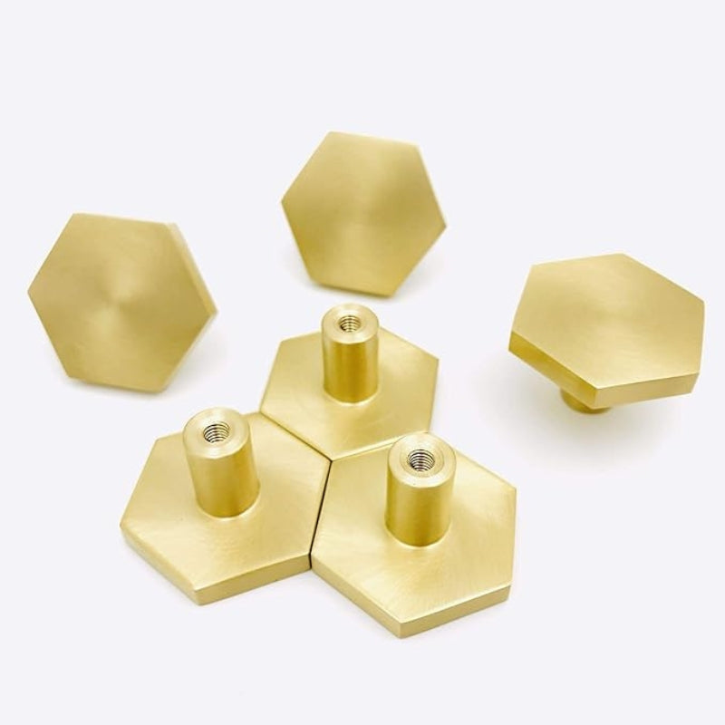 YANGQIHOME Pack of 4, Gold Brass Decorative Wall Hooks Towel Hook, Coa